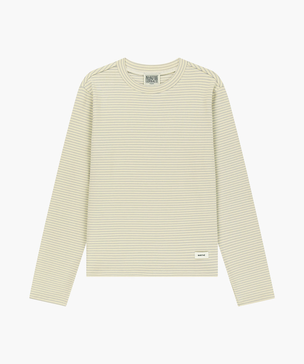 Marithe & Francois Girbaud - Basic Long Sleeve (Butter) product image 5 | TRAB K-Fashion Australia