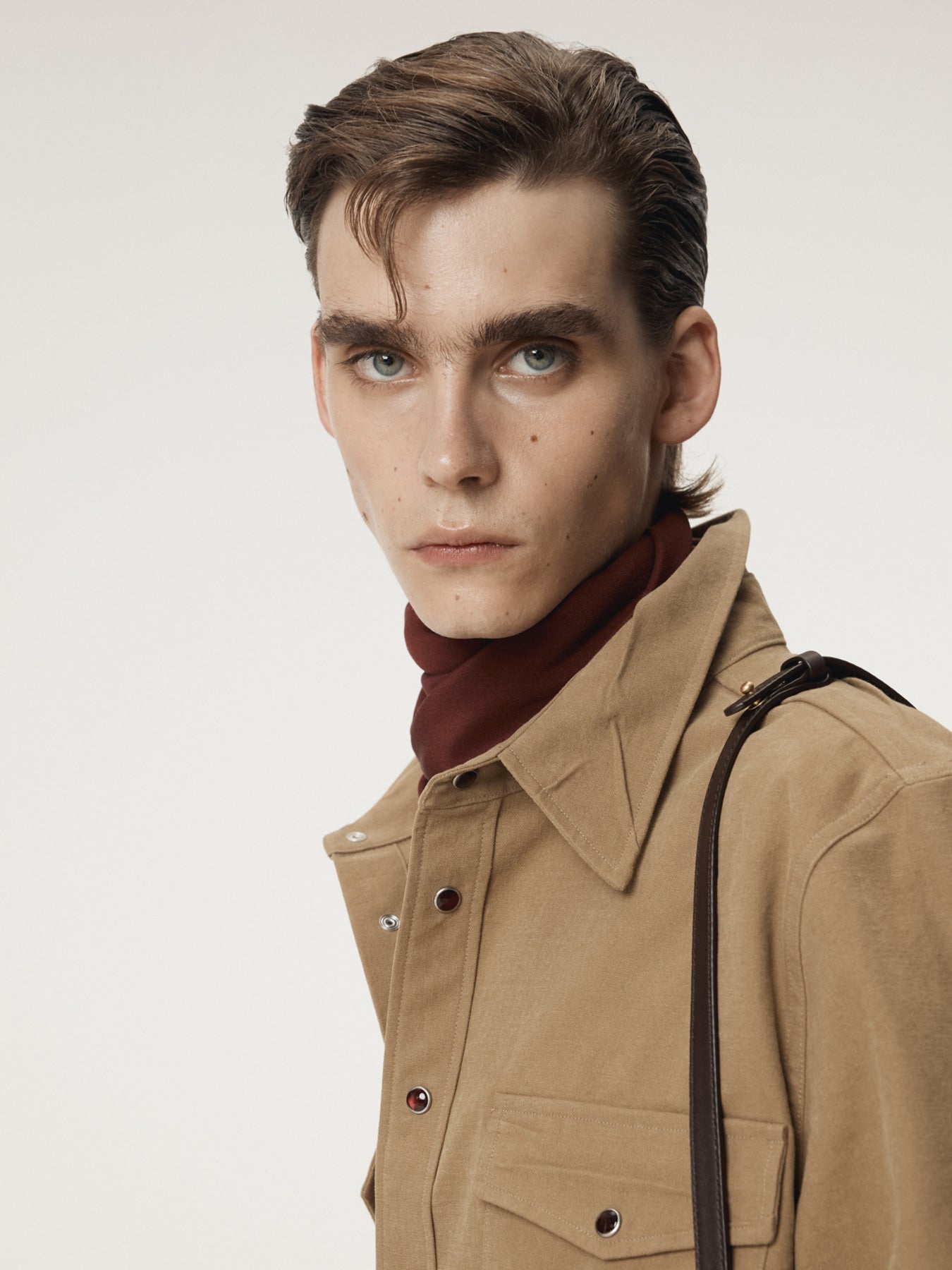 Recto - Crease Detail Western Shirt (Desert) product image 8 | TRAB K-Fashion Australia