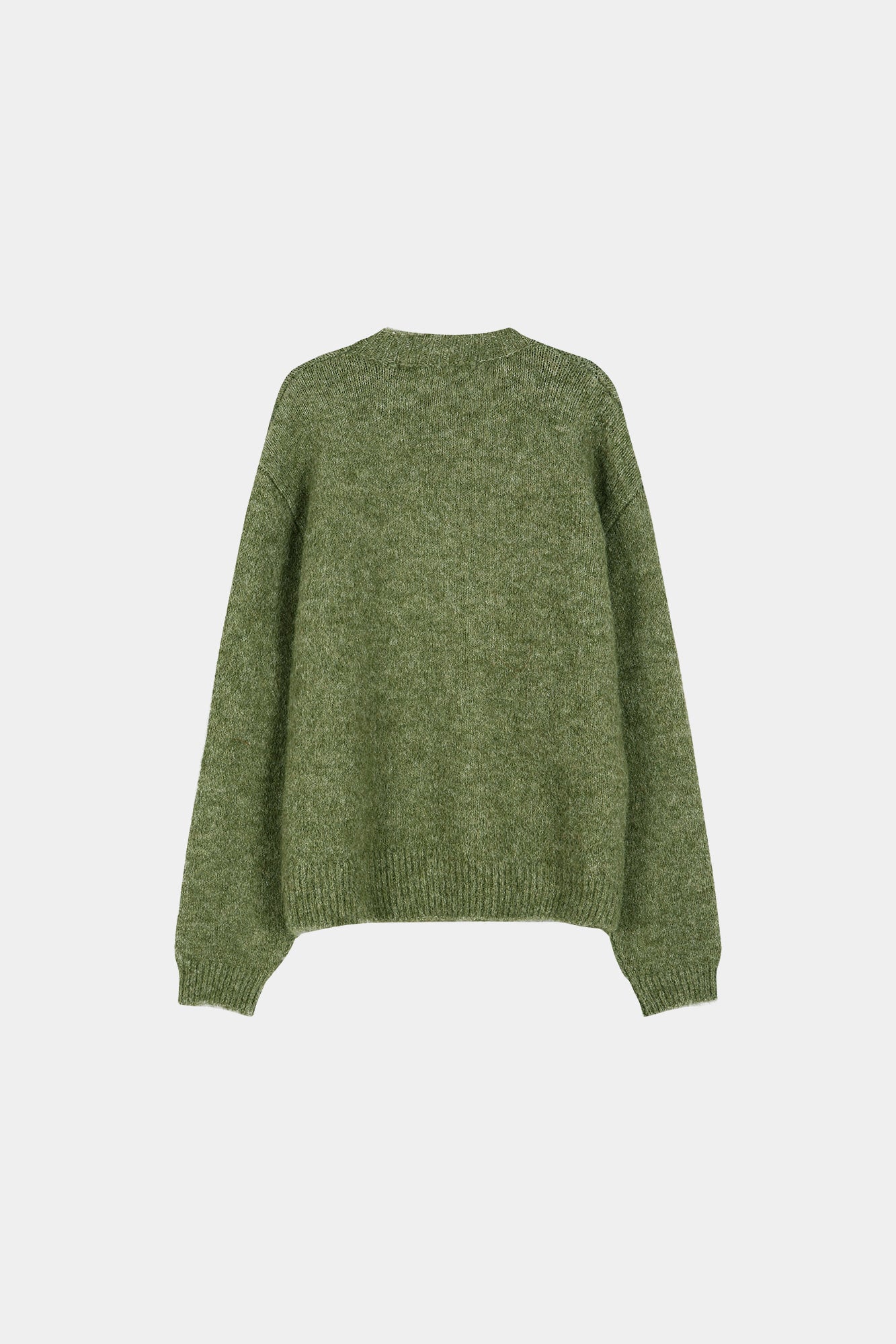 Andersson Bell - Adsb Intarsia Crew-Neck Sweater (Green) product image 8 | TRAB K-Fashion Australia