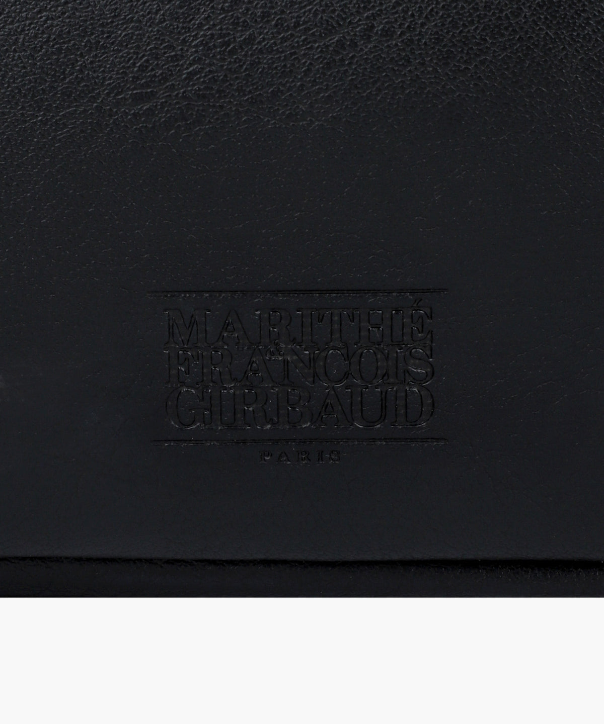Marithe & Francois Girbaud - Classic Logo Zip Buckle Shoulder Bag (Black) product image 4 | TRAB K-Fashion Australia