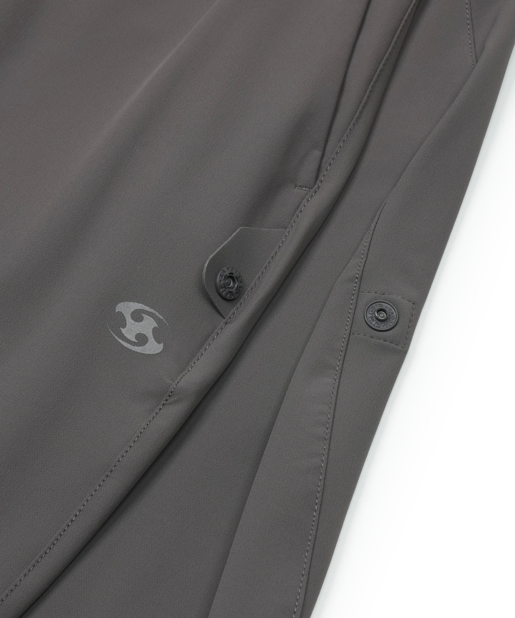 San San Gear - Side Snap Pants (Ash Brown)_25Fw product image 6 | TRAB K-Fashion Australia