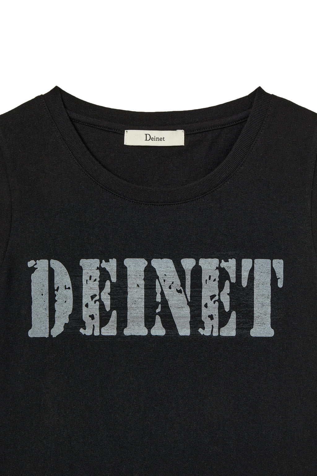 Deinet - Typo Graphic2 T-Shirt (Black) product image 3 | TRAB K-Fashion Australia