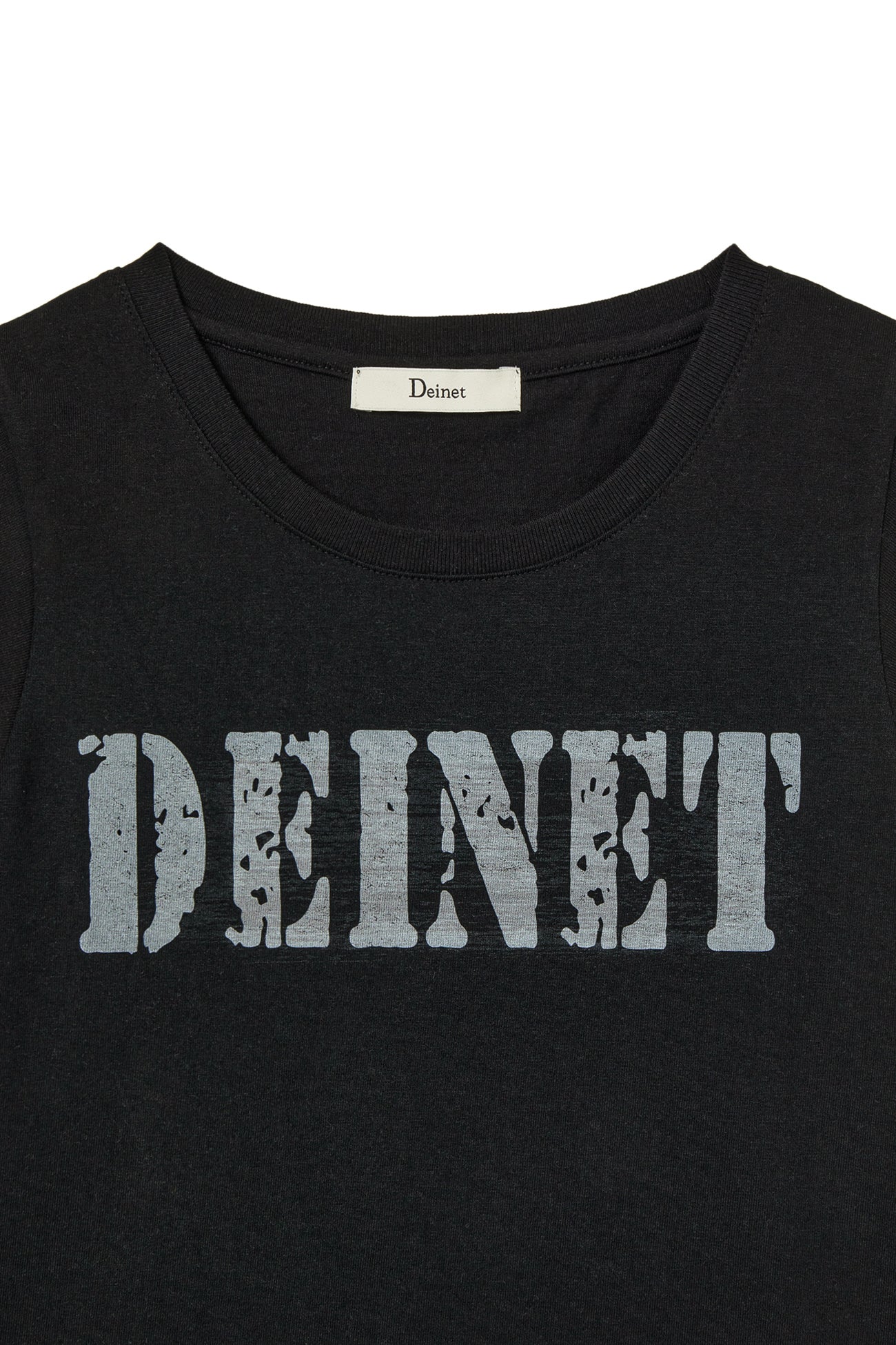Deinet - Typo Graphic2 T-Shirt (Black) product image 3 | TRAB K-Fashion Australia