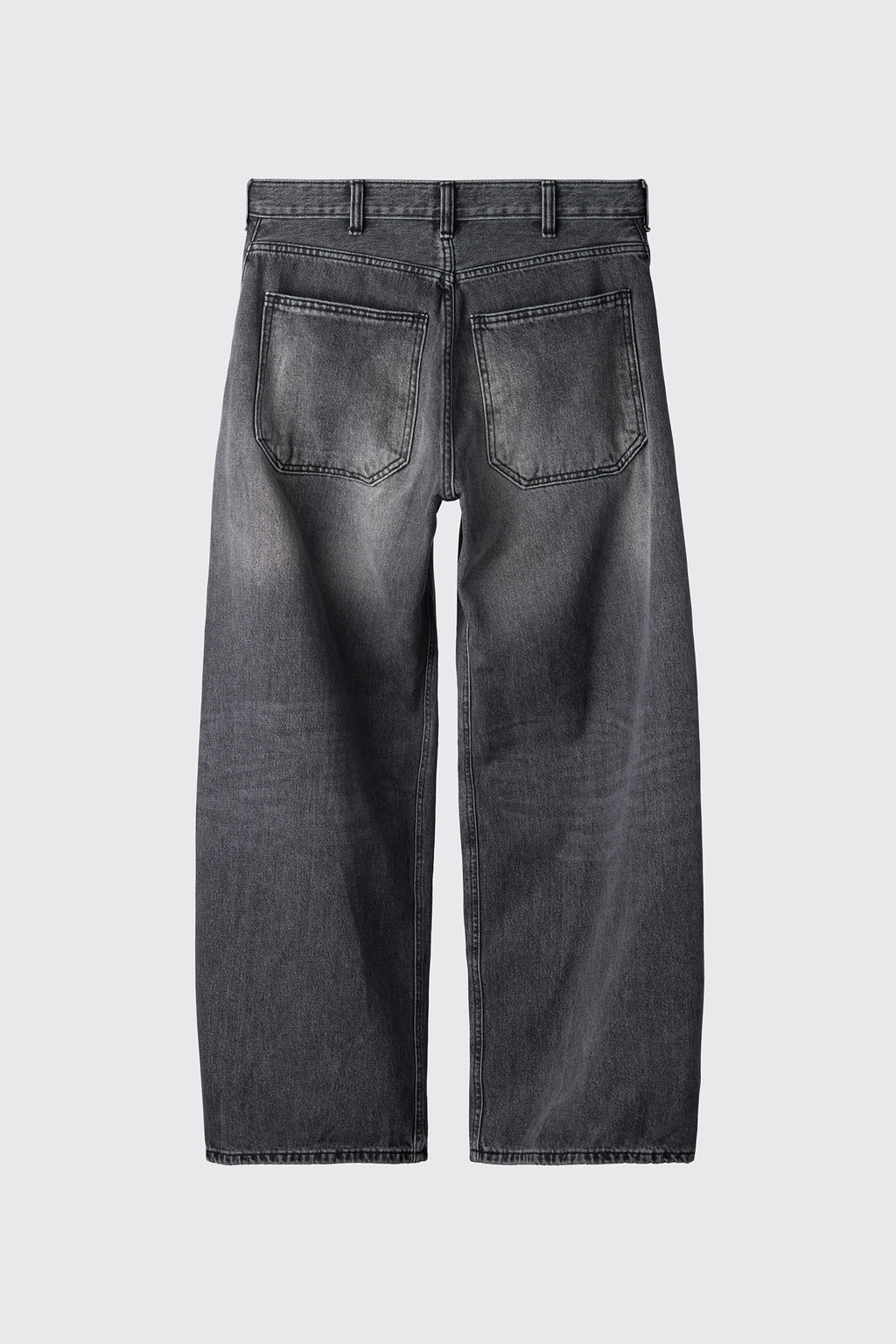 Hatchingroom - Wide Curve Jeans Washed (Black) product image 2 | TRAB K-Fashion Australia