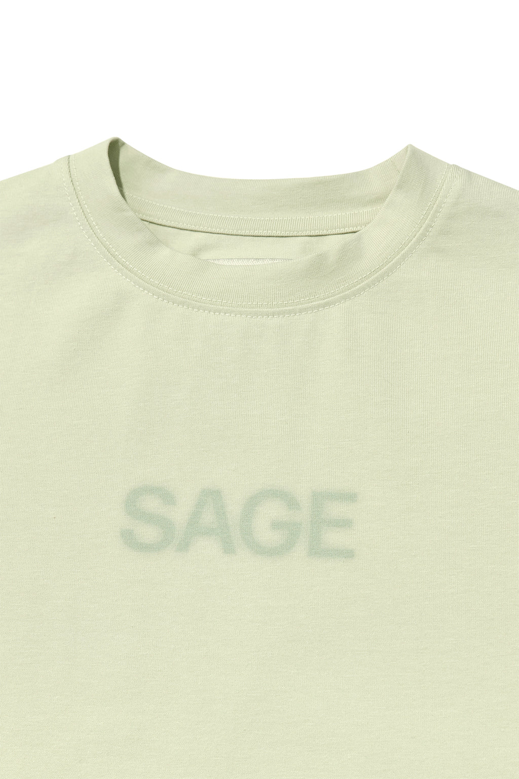 Matin Kim - Color Name Printing Top (Light Green) product image 3 | TRAB K-Fashion Australia