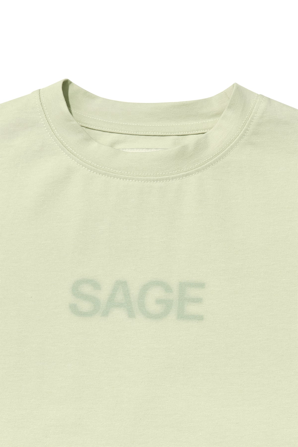 Matin Kim - Color Name Printing Top (Light Green) product image 3 | TRAB K-Fashion Australia