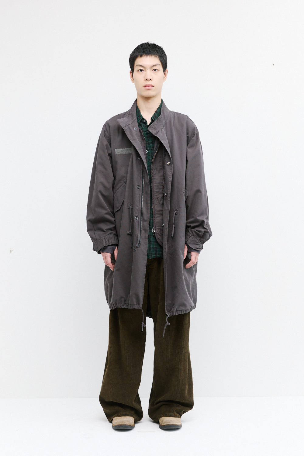 Hatchingroom - Mods Parka (Washed Mud Brown) product image 5 | TRAB K-Fashion Australia
