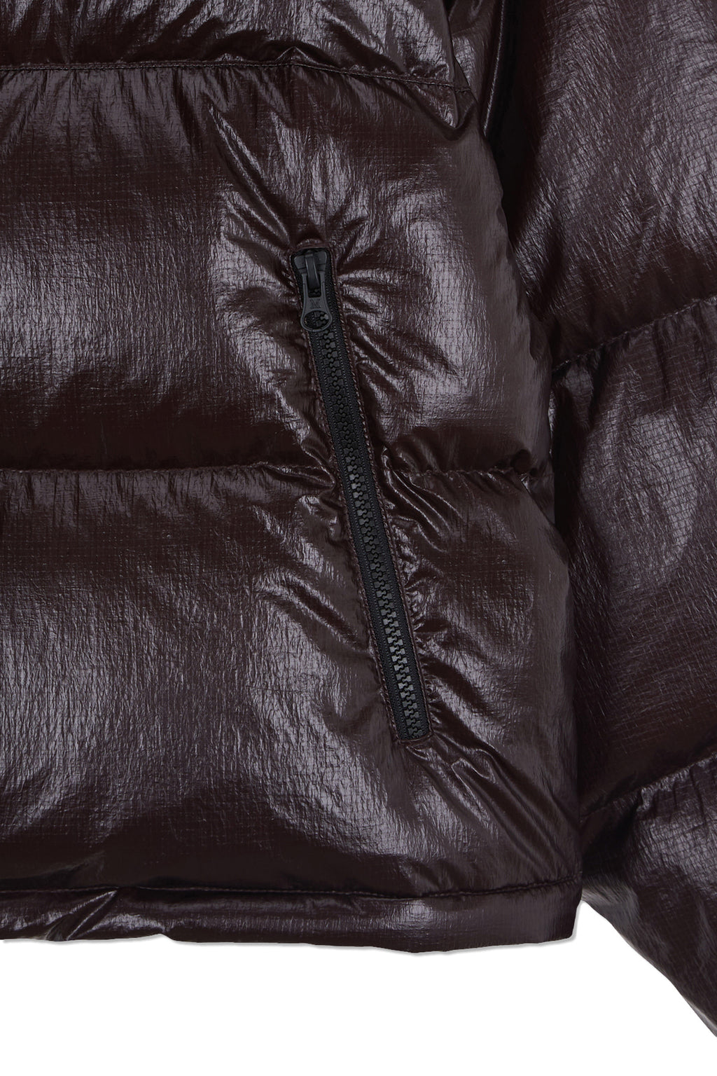 Matin Kim - Small Logo Volume Down Jumper (Dark Brown) product image 4 | TRAB K-Fashion Australia