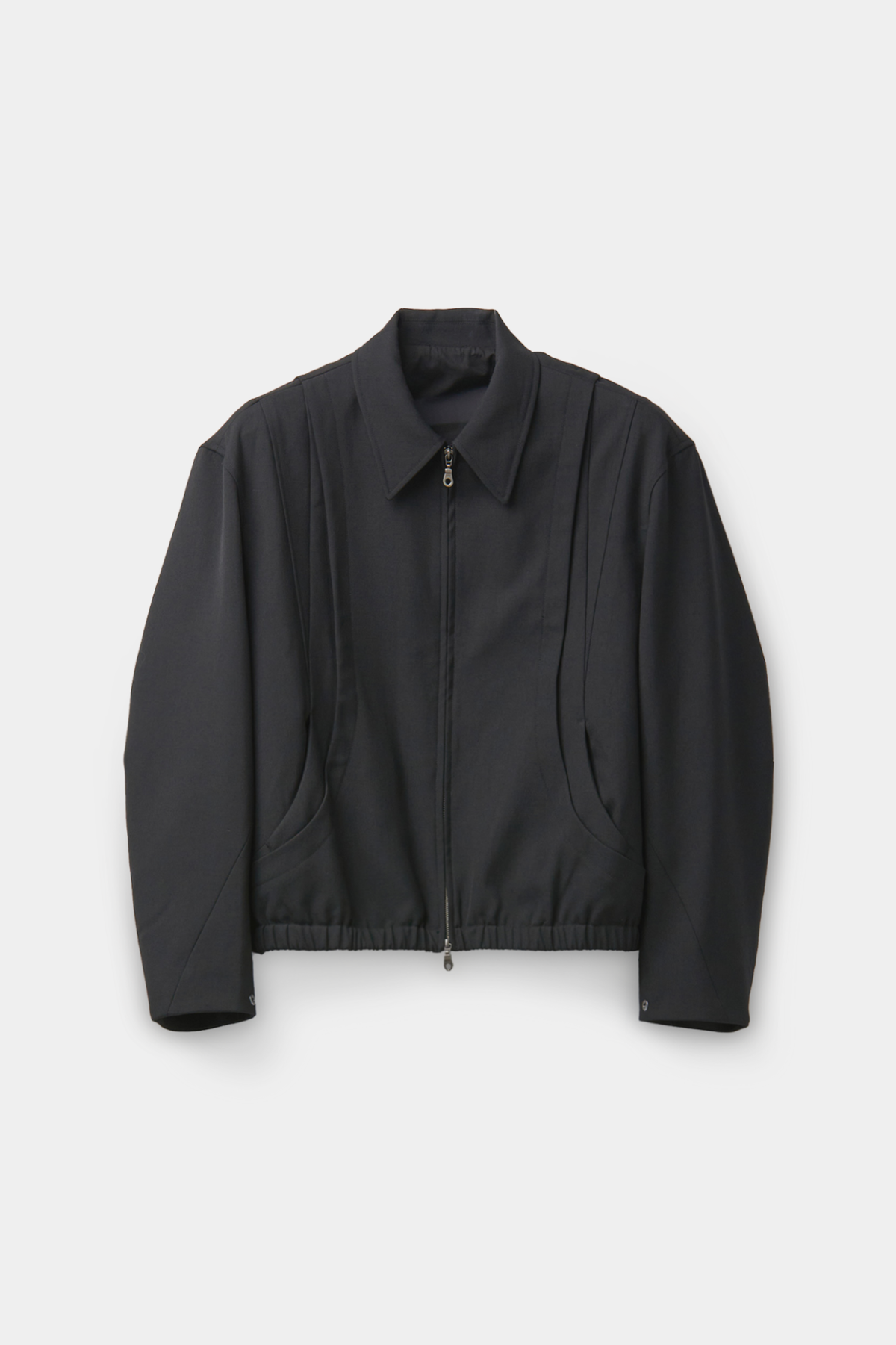Coor - Wool Blouson Jumper (Black) product image 1 | TRAB K-Fashion Australia