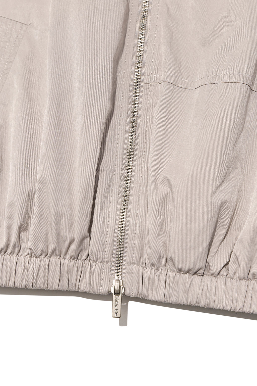 Matin Kim - Washed Volume Bomber Jumper (Light Pink) product image 4 | TRAB K-Fashion Australia