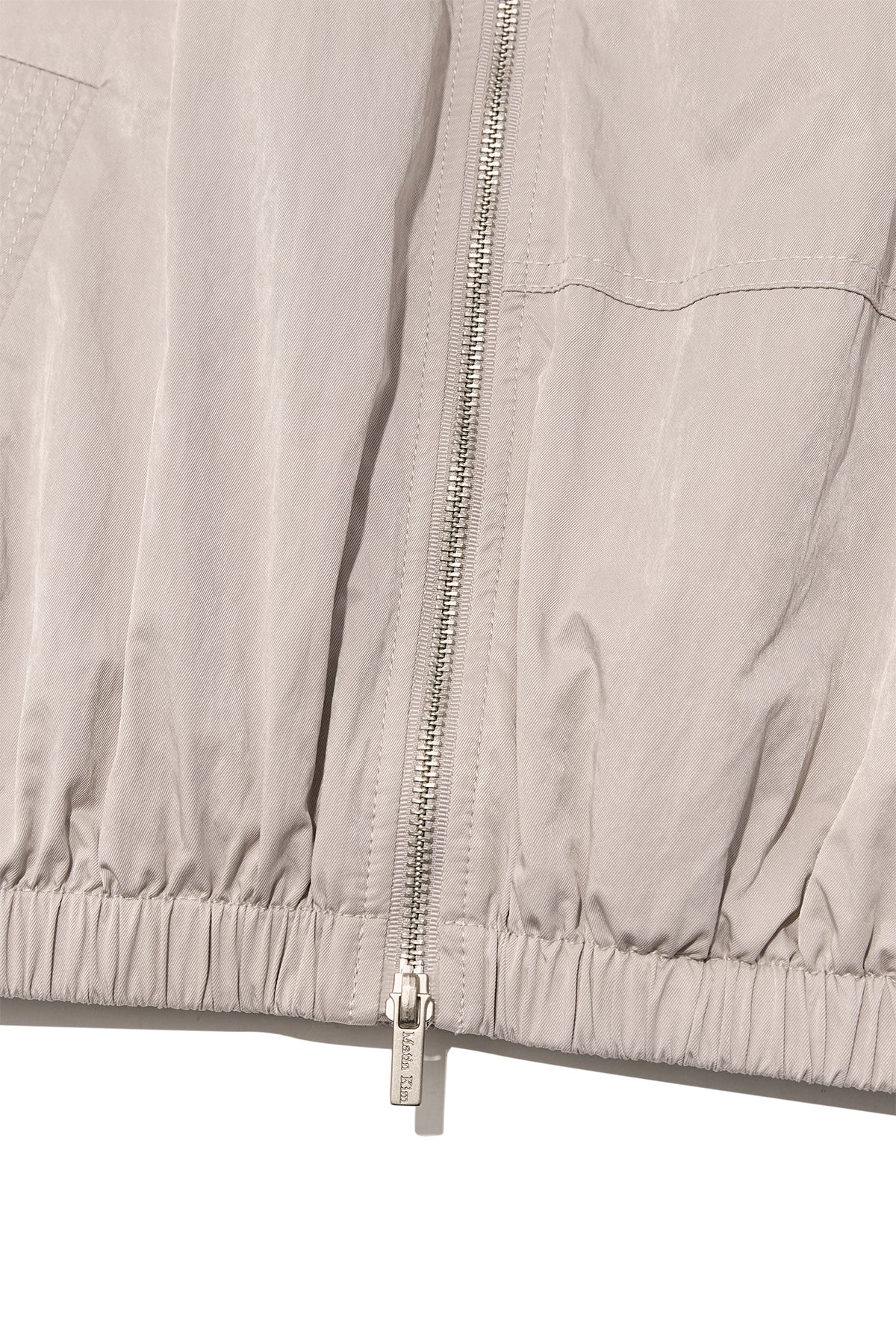 Matin Kim - Washed Volume Bomber Jumper (Light Pink) product image 4 | TRAB K-Fashion Australia