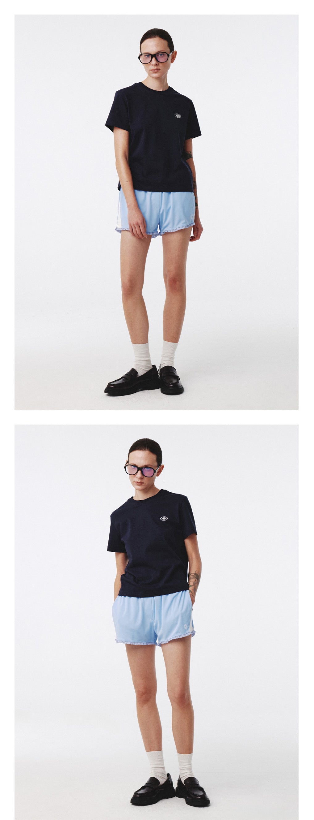 Kijun - Logo Tee (Navy) product image 1 | TRAB K-Fashion Australia