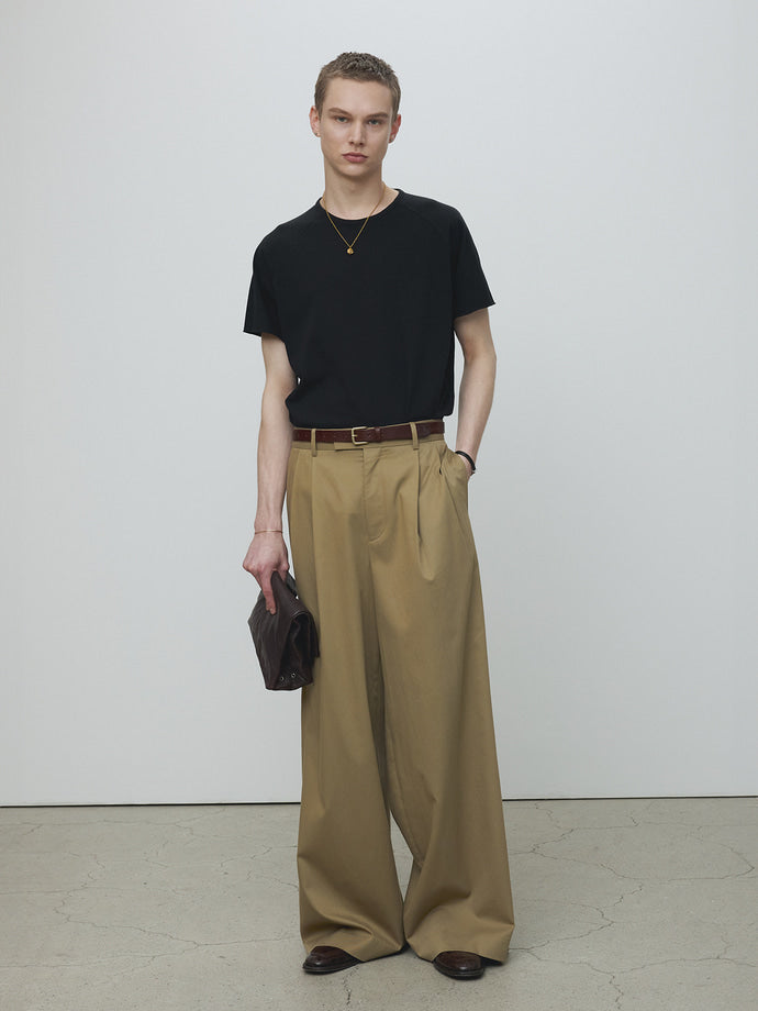 Tonywack - Raw Edge Washed T-Shirt (Black) product image 3 | TRAB K-Fashion Australia