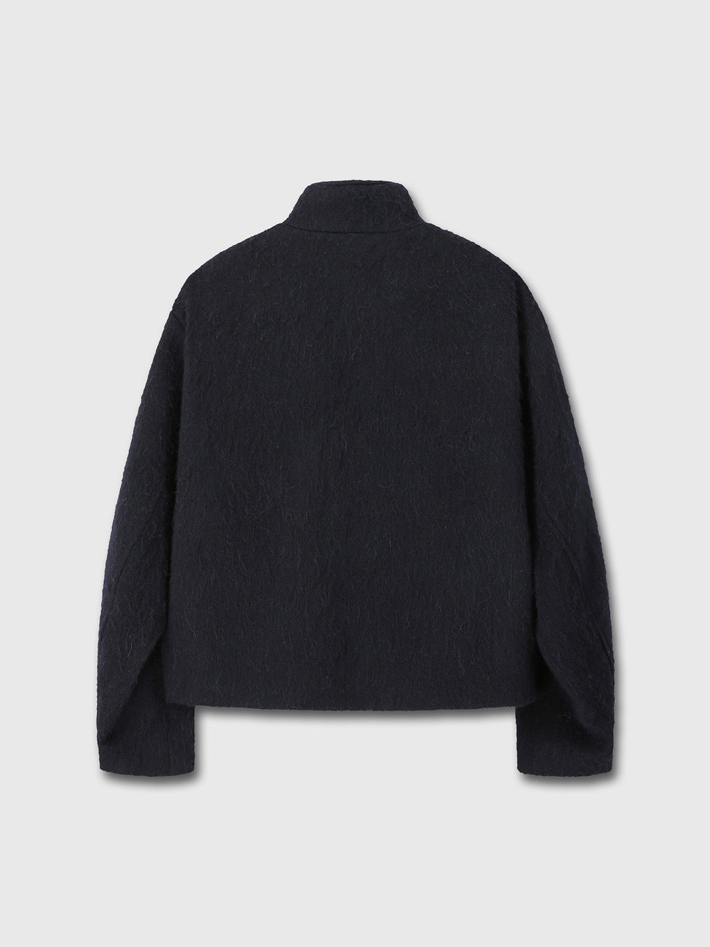 Tonywack - Wool Alpaca Zippered Jacket (Navy) product image 11 | TRAB K-Fashion Australia