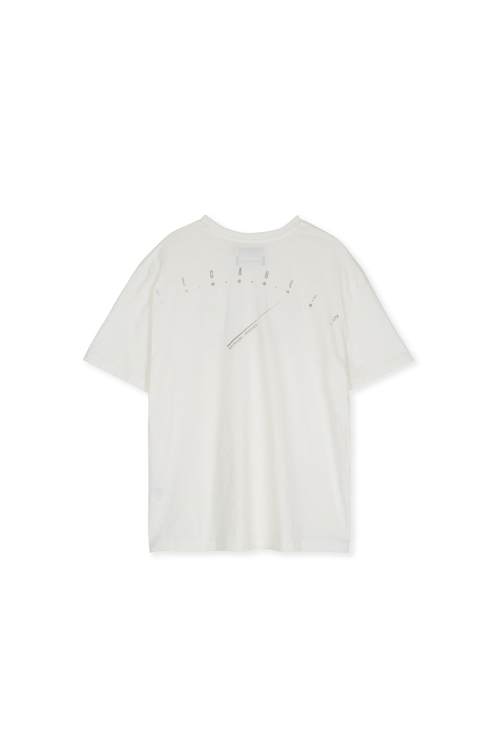 Matin Kim - Peaches Logo Graphic Top (White) product image 3 | TRAB K-Fashion Australia