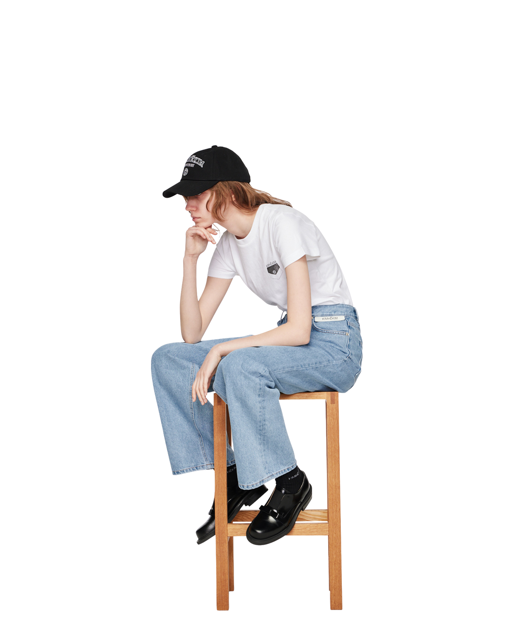 Kimhe Kim - Universe Baseball Cap (Black) product image 5 | TRAB K-Fashion Australia