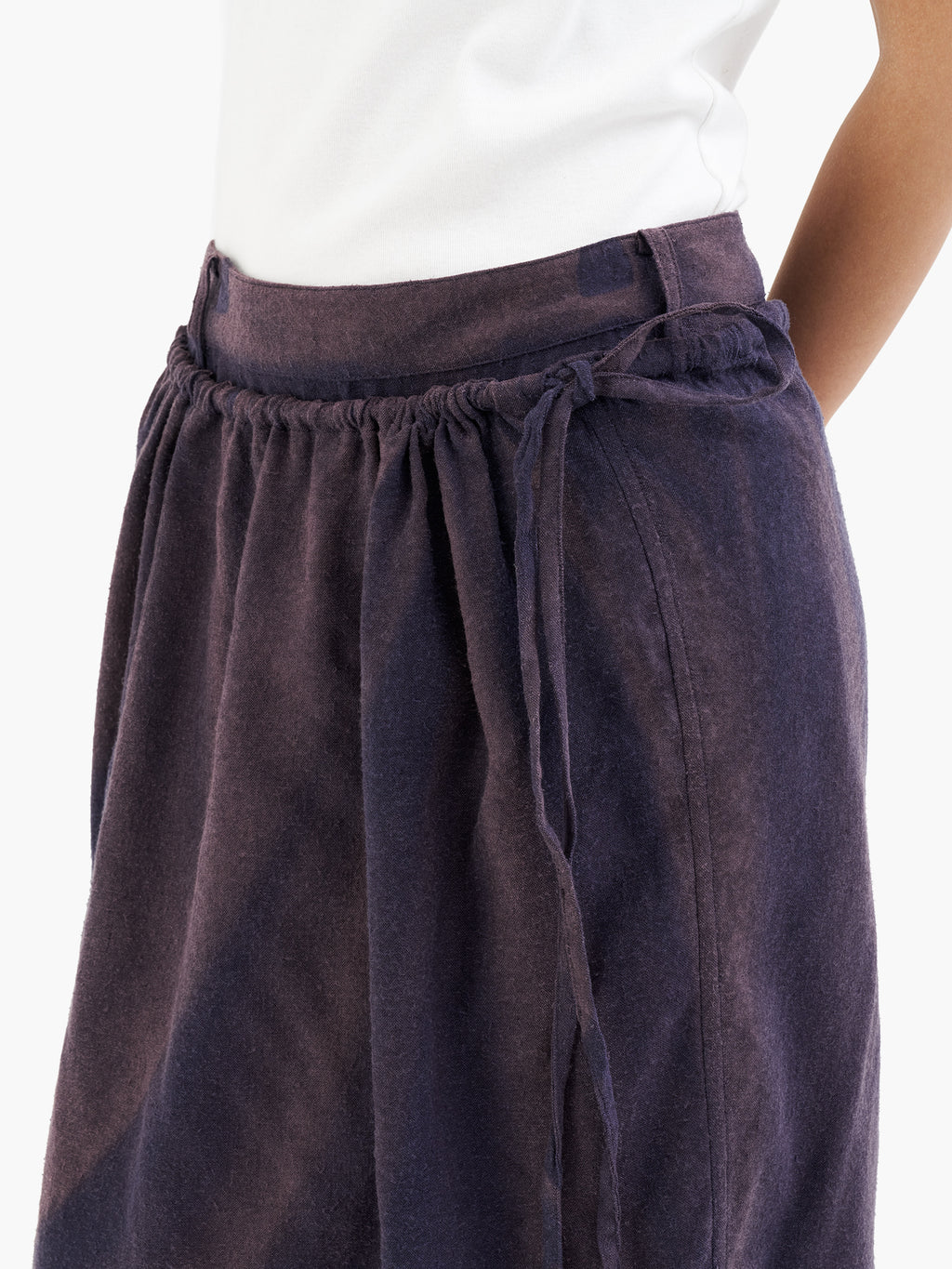 Jiyong Kim - Sun-Bleached Layered Skirt (Purple) product image 5 | TRAB K-Fashion Australia