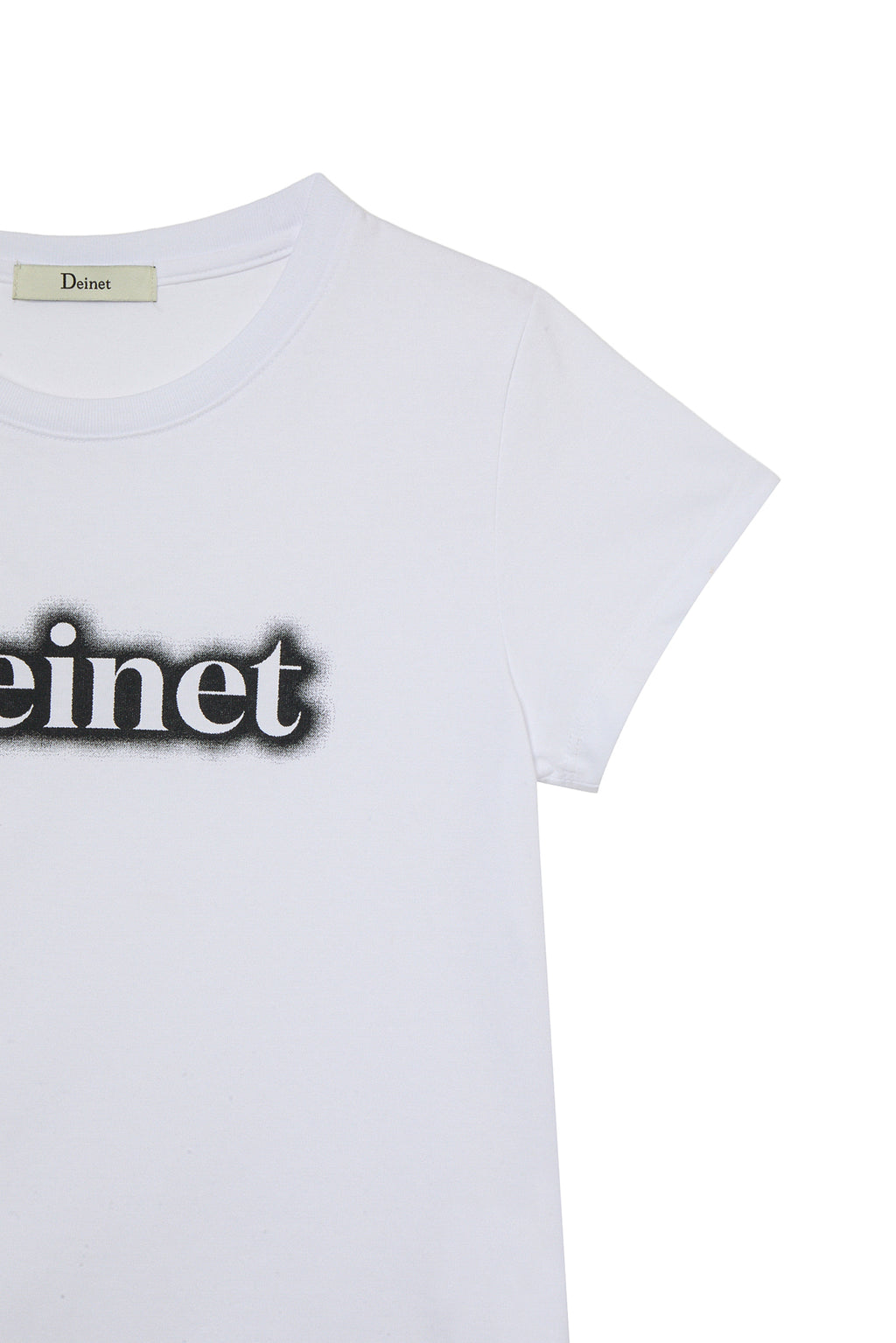 Deinet - Spray Logo Pigment T-Shirt (White) product image 14 | TRAB K-Fashion Australia