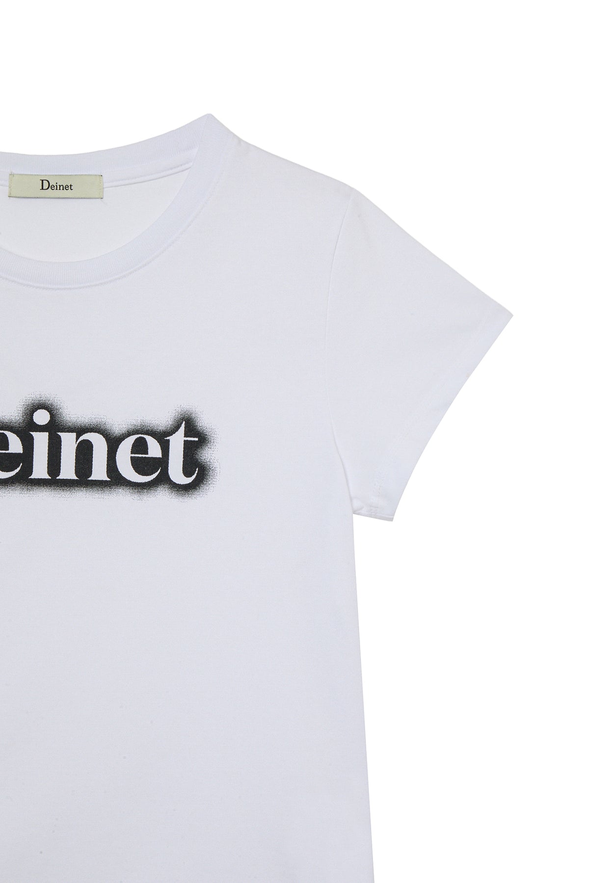 Deinet - Spray Logo Pigment T-Shirt (White) product image 14 | TRAB K-Fashion Australia