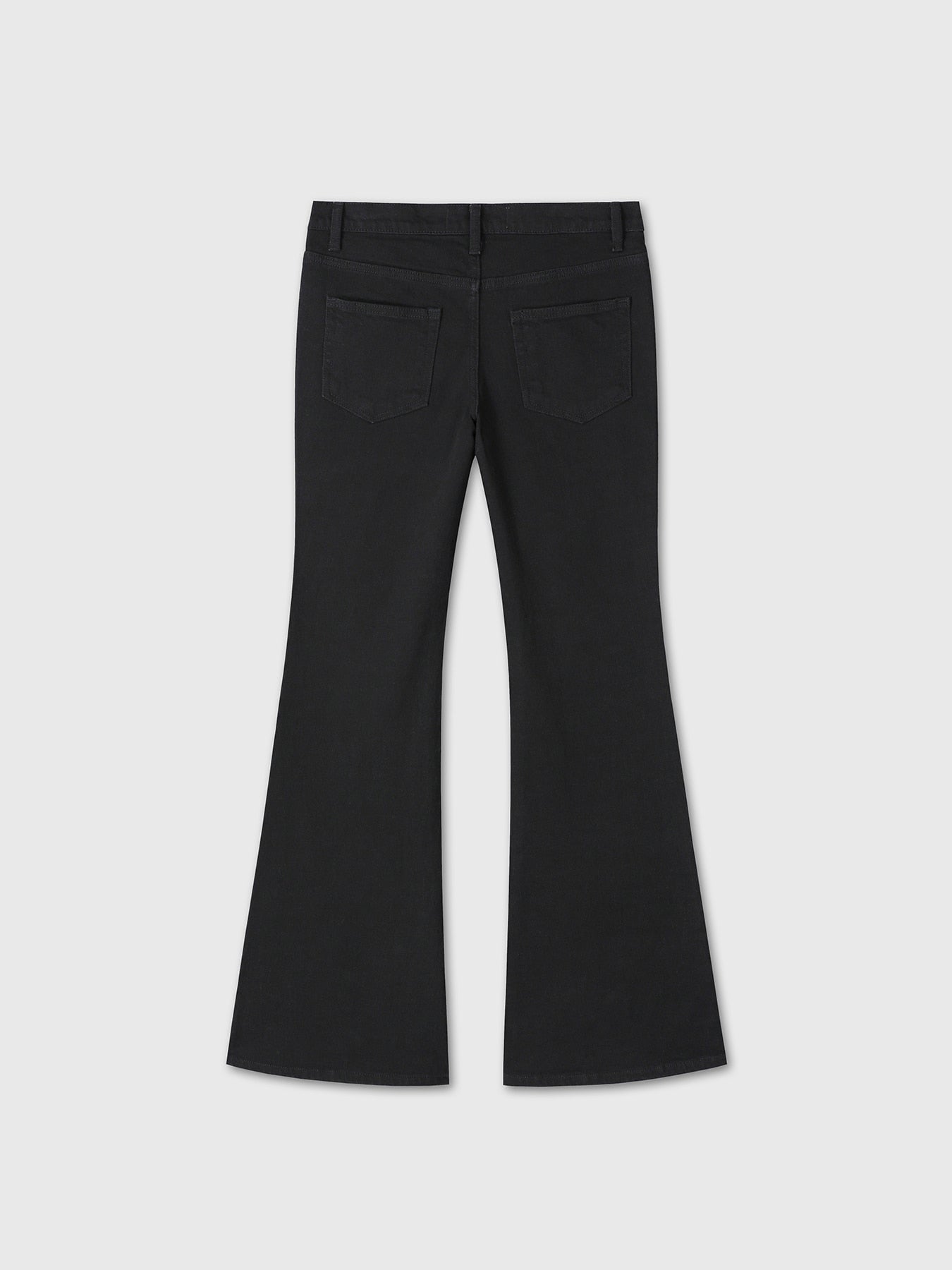 Tonywack - Low-Rise Denim Bootcut Trousers (Washed Black) product image 10 | TRAB K-Fashion Australia