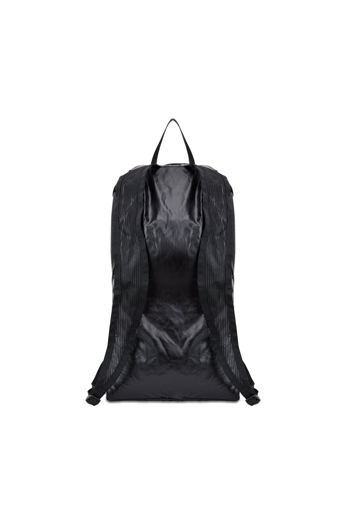 Matin Kim - Glossy Packable Backpack (Black) product image 2 | TRAB K-Fashion Australia