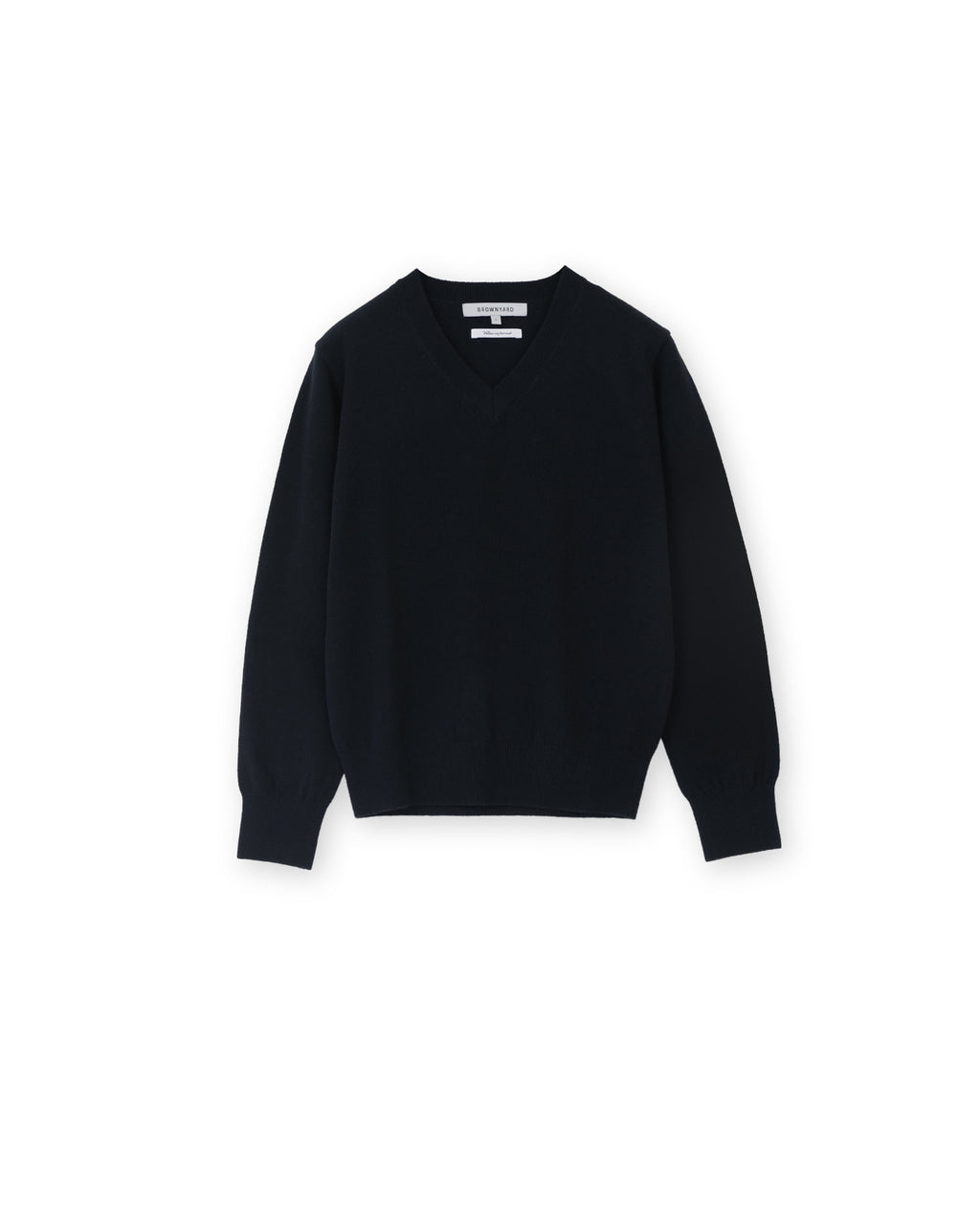 Brownyard - Extra Super Fine V Neck Knit (Black) product image 4 | TRAB K-Fashion Australia