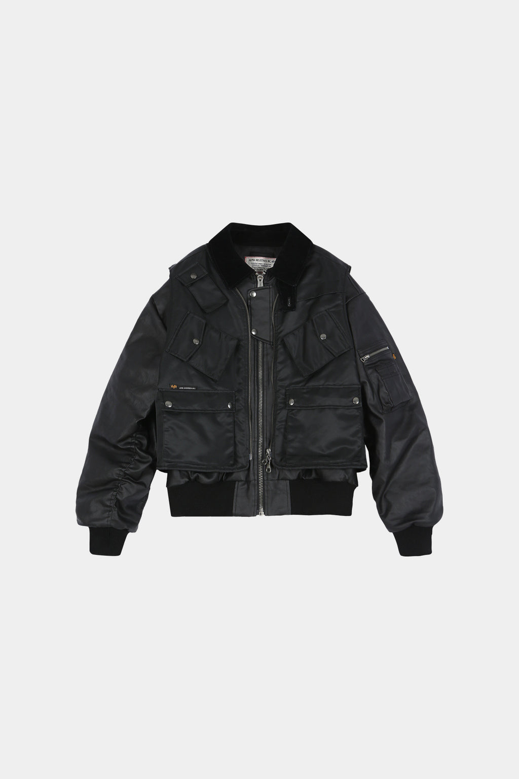 Andersson Bell - Andersson Bell X Alpha Industries Flight Vest (Black) product image 27 | TRAB K-Fashion Australia