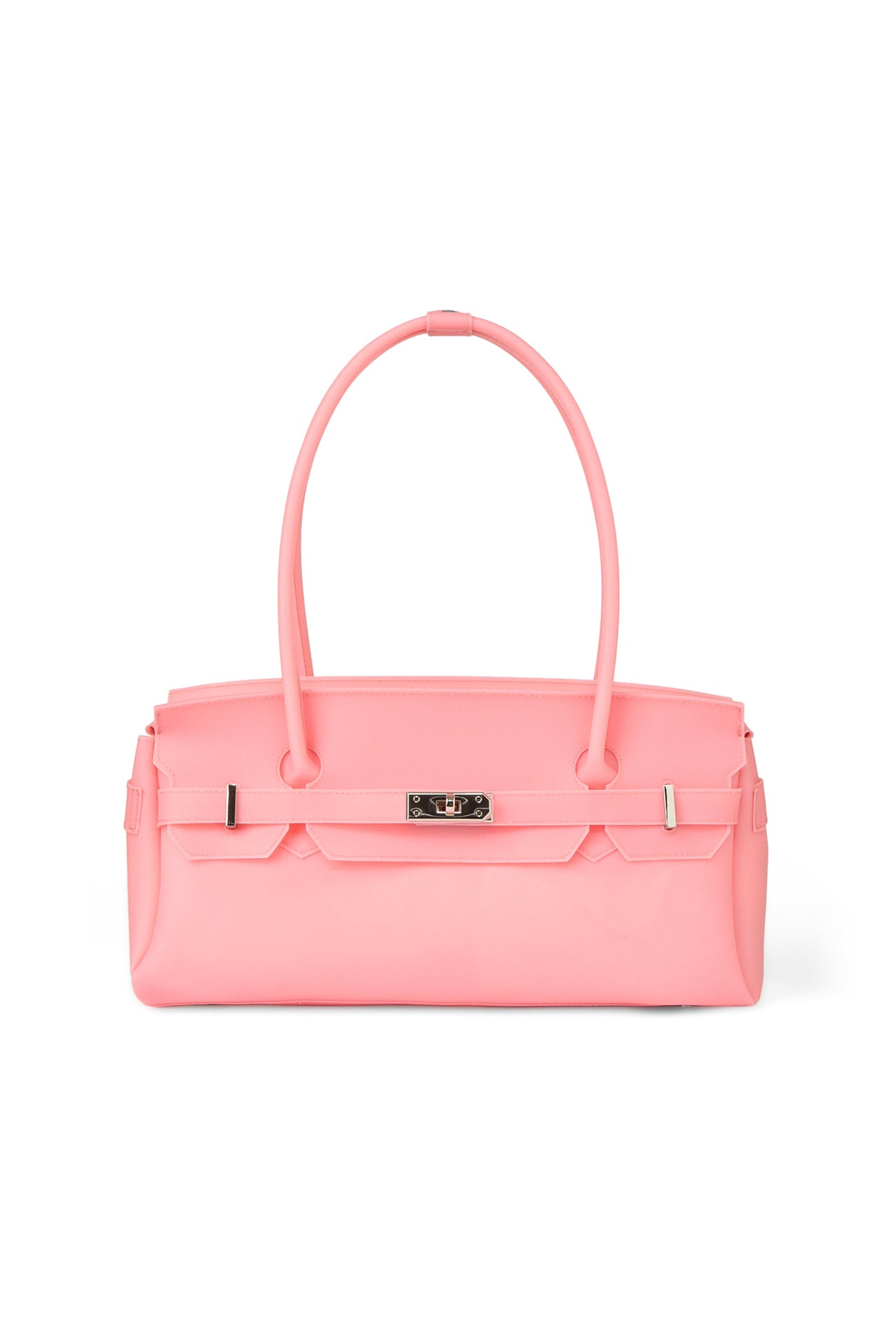 Deinet - [free Card Wallet] Jelly Two-Way Bag (Deep Pink) product image 1 | TRAB K-Fashion Australia