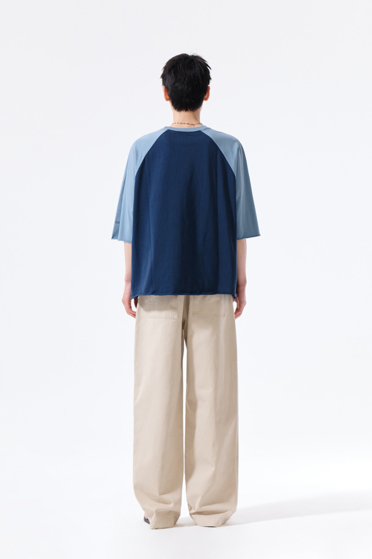 Matin Kim - Side Tab Washed Cotton Pants (Beige) product image 7 | TRAB K-Fashion Australia
