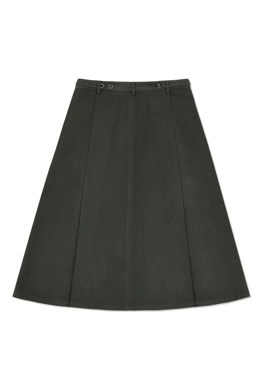 Ioedle - Kite Flying Pleated Skirt (Gray) product image 3 | TRAB K-Fashion Australia