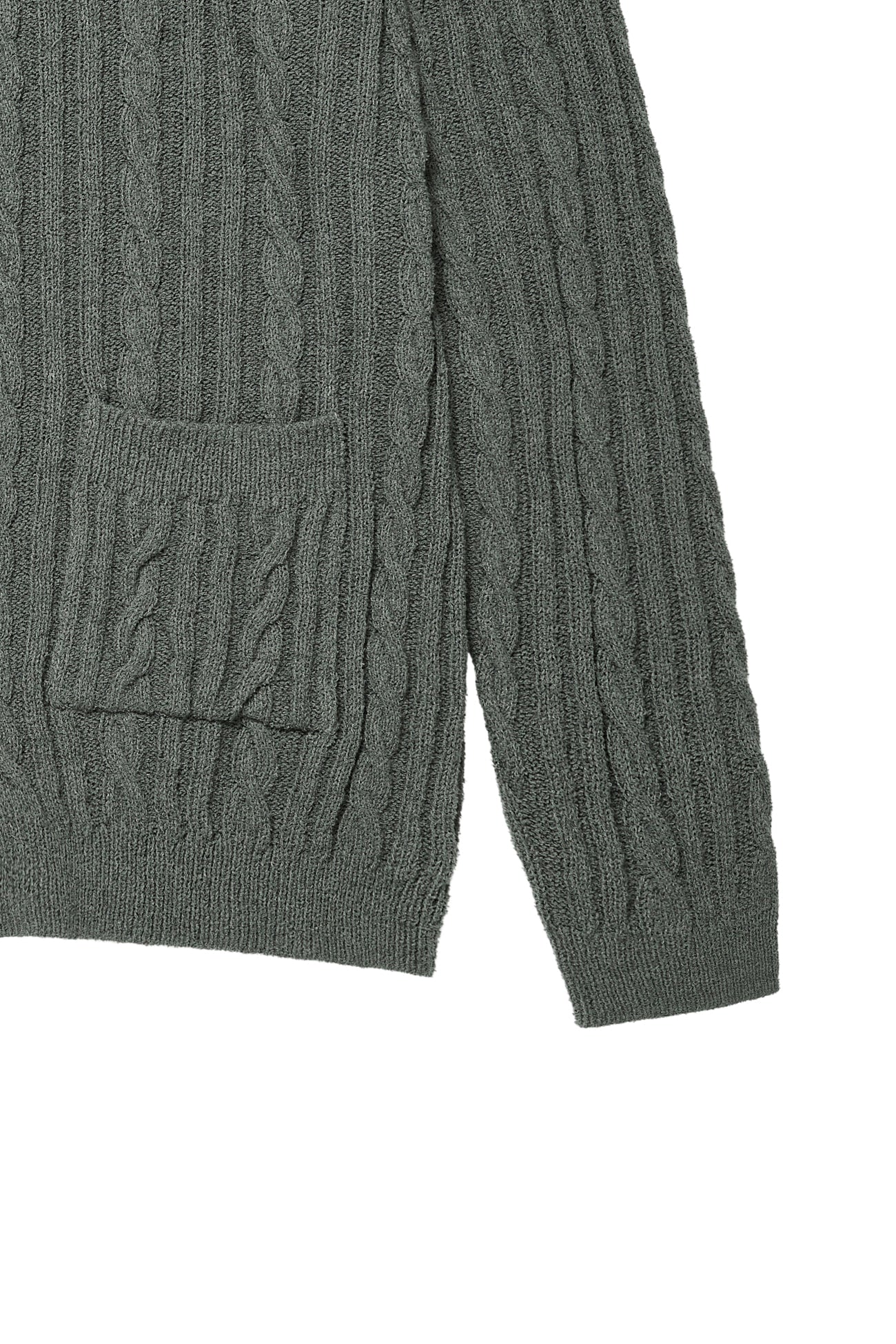 Deinet - Deinet Cable Cardigan (Charcoal) product image 19 | TRAB K-Fashion Australia