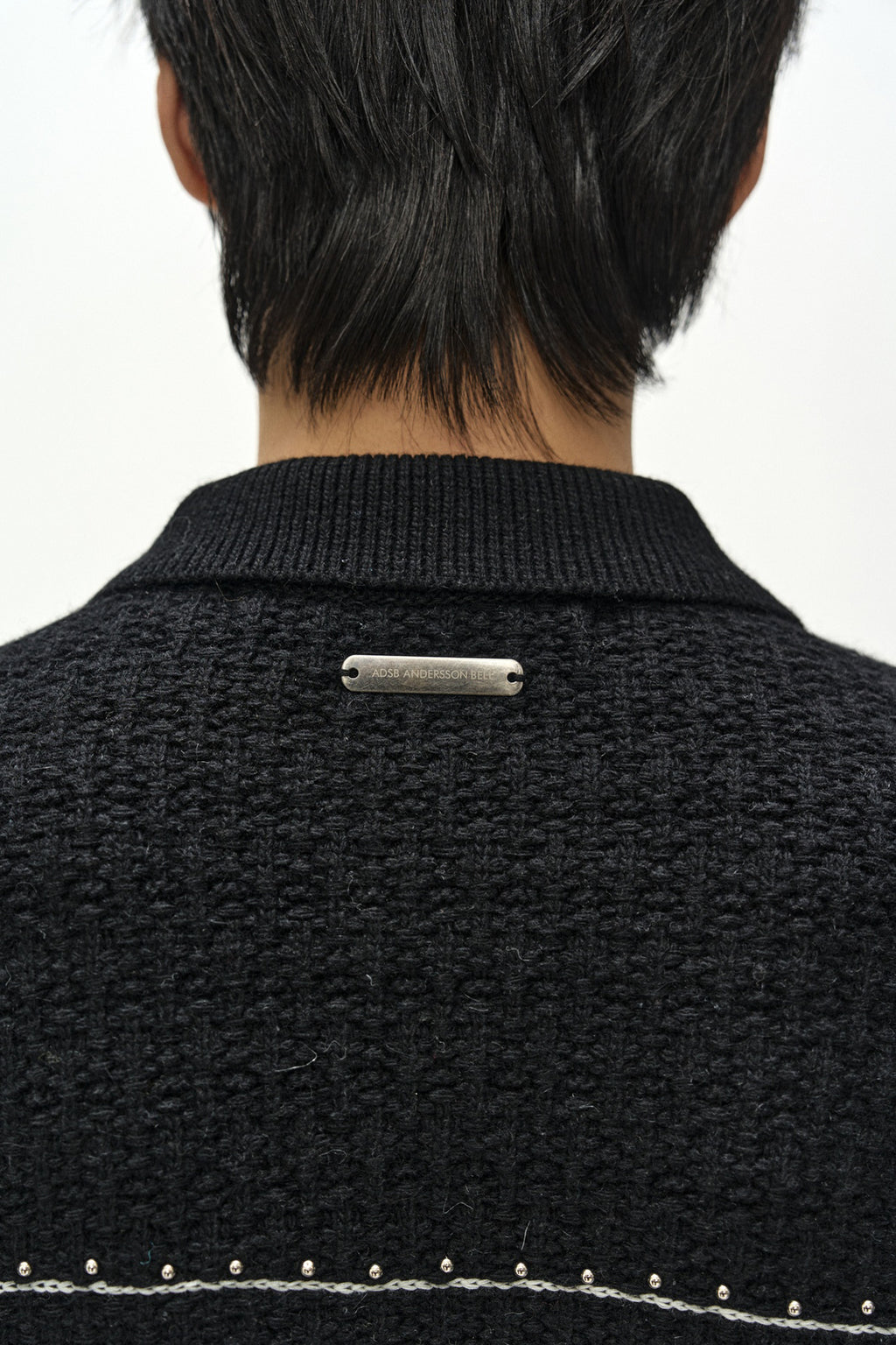Andersson Bell - Camelon Trucker Cardigan (Black) product image 7 | TRAB K-Fashion Australia