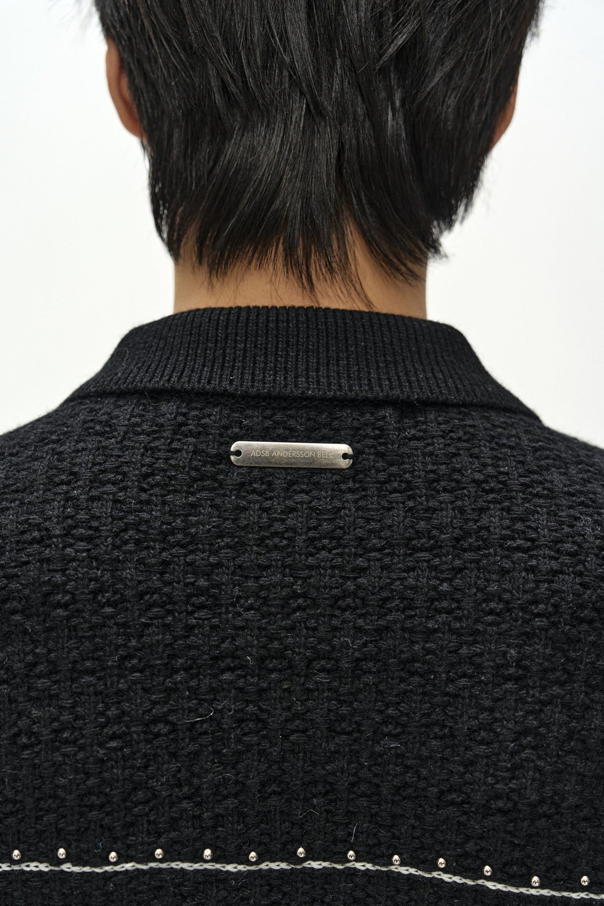Andersson Bell - Camelon Trucker Cardigan (Black) product image 7 | TRAB K-Fashion Australia