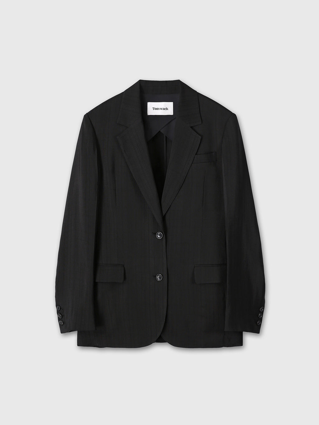 Tonywack - Airy Tailored Jacket (Black) product image 9 | TRAB K-Fashion Australia