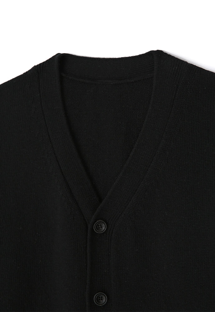 Tonywack - Polar Flash Patchwork Cardigan (Black) product image 8 | TRAB K-Fashion Australia