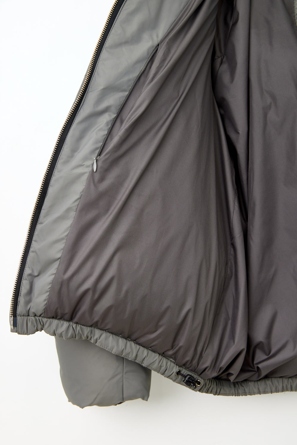 Hatchingroom - Heavy Goose Down Puffer Jacket Olive (Grey) product image 6 | TRAB K-Fashion Australia