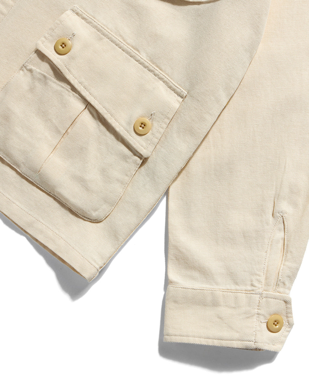 Eastlogue - Jungle Fatigue Jacket (Ecru) product image 6 | TRAB K-Fashion Australia