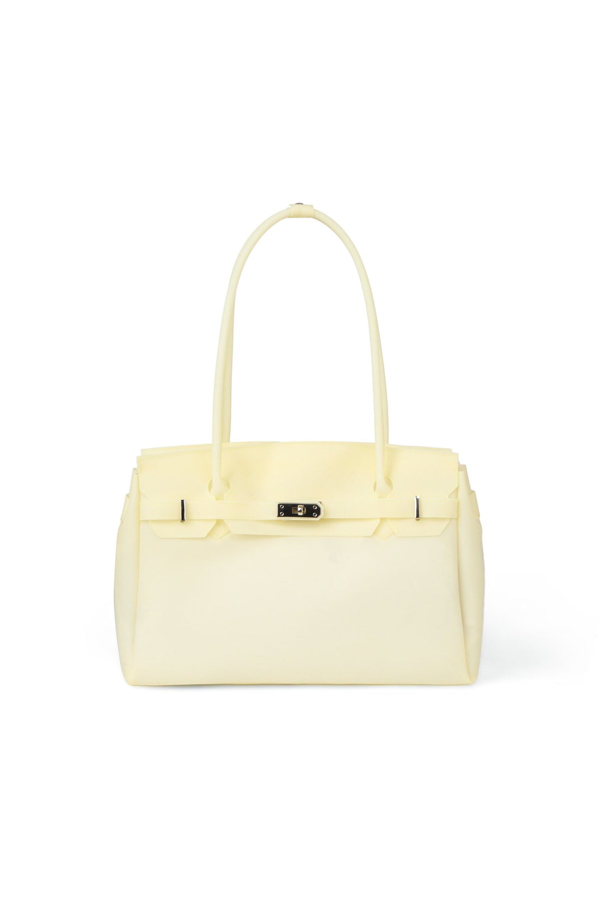 Deinet - [free Card Wallet] Jelly Two-Way Big Bag In Butter product image 1 | TRAB K-Fashion Australia