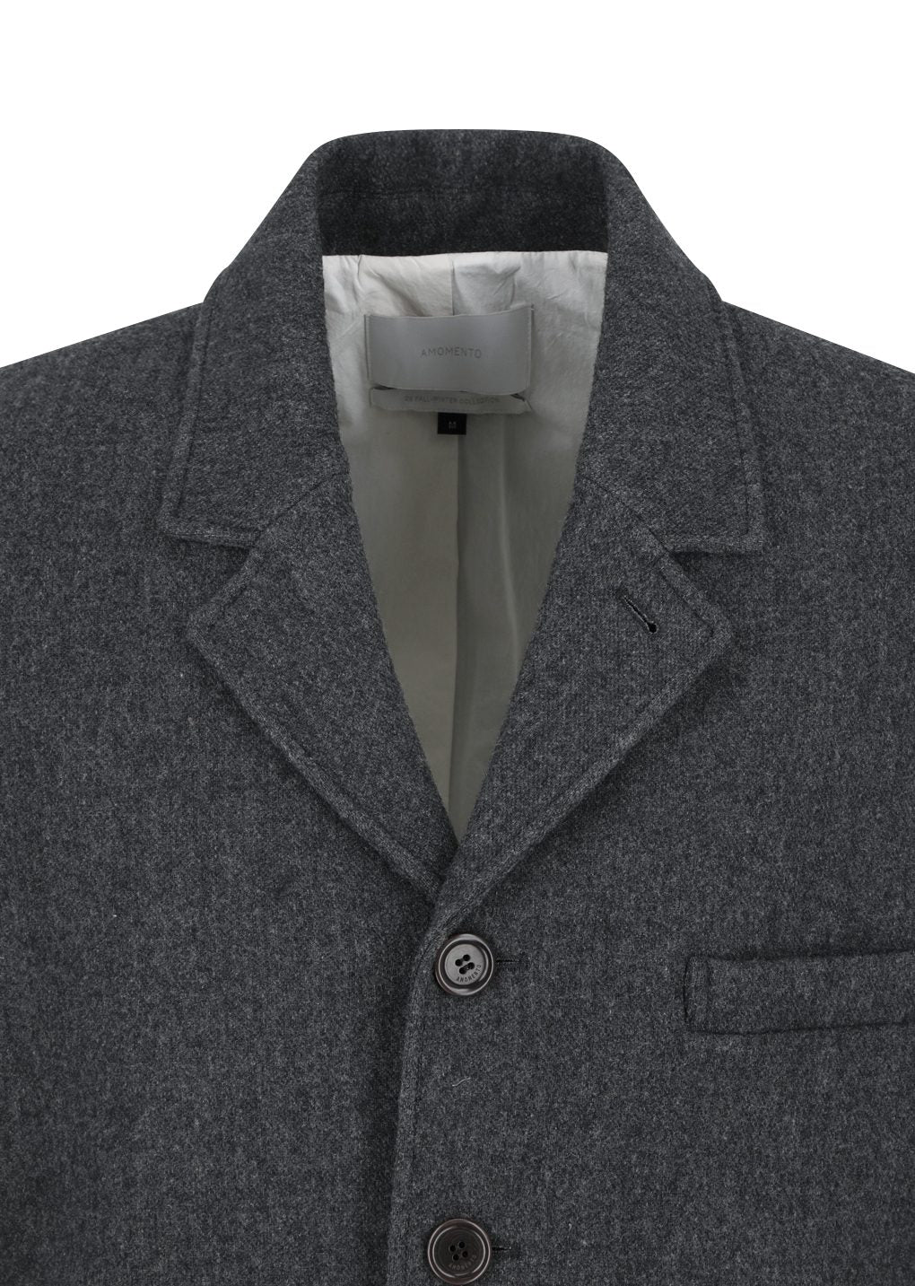 Amomento - Wool oversized jacket (Charcoal) product image 10 | TRAB K-Fashion Australia