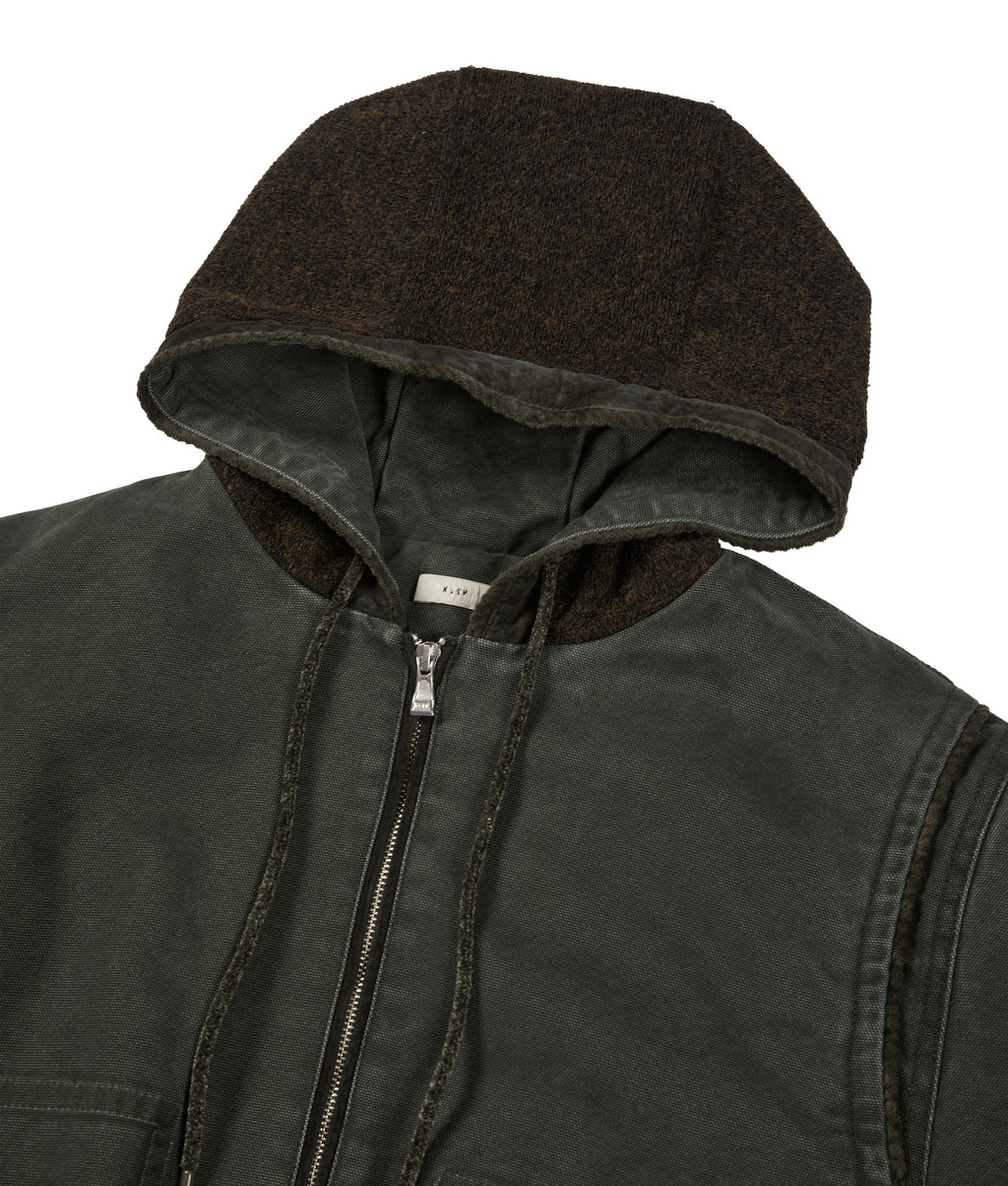 XLIM - Ep.10 02 Jacket (Washed Green) product image 7 | TRAB K-Fashion Australia