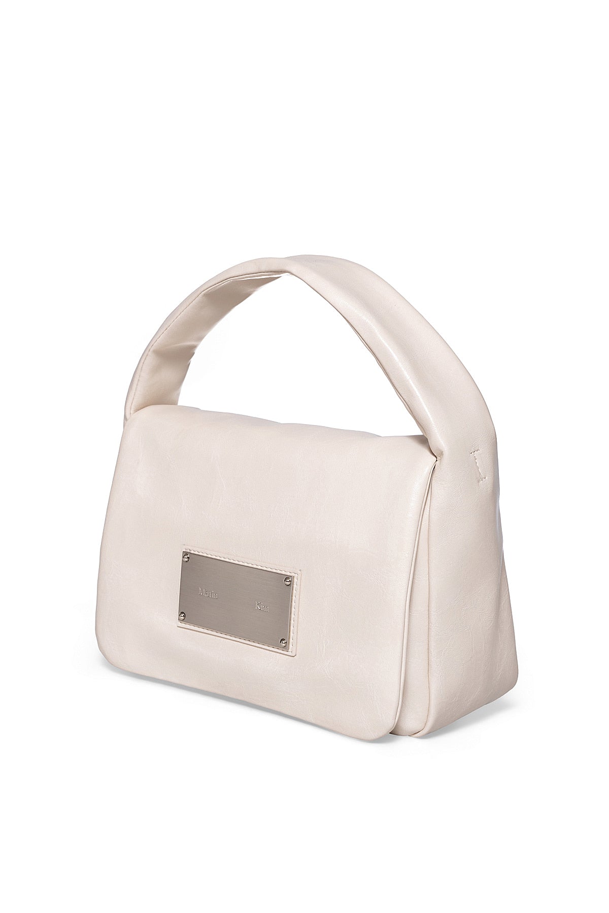 Matin Kim - Padded Flap Mini Bag (Ivory) product image 2 | TRAB K-Fashion Australia
