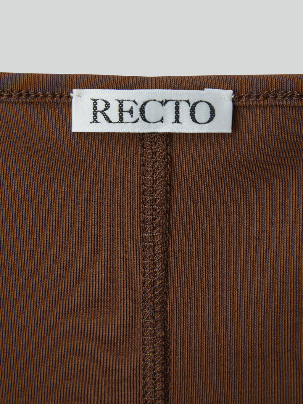 Recto - Slim Fit Long Top (Brown Sugar) product image 6 | TRAB K-Fashion Australia