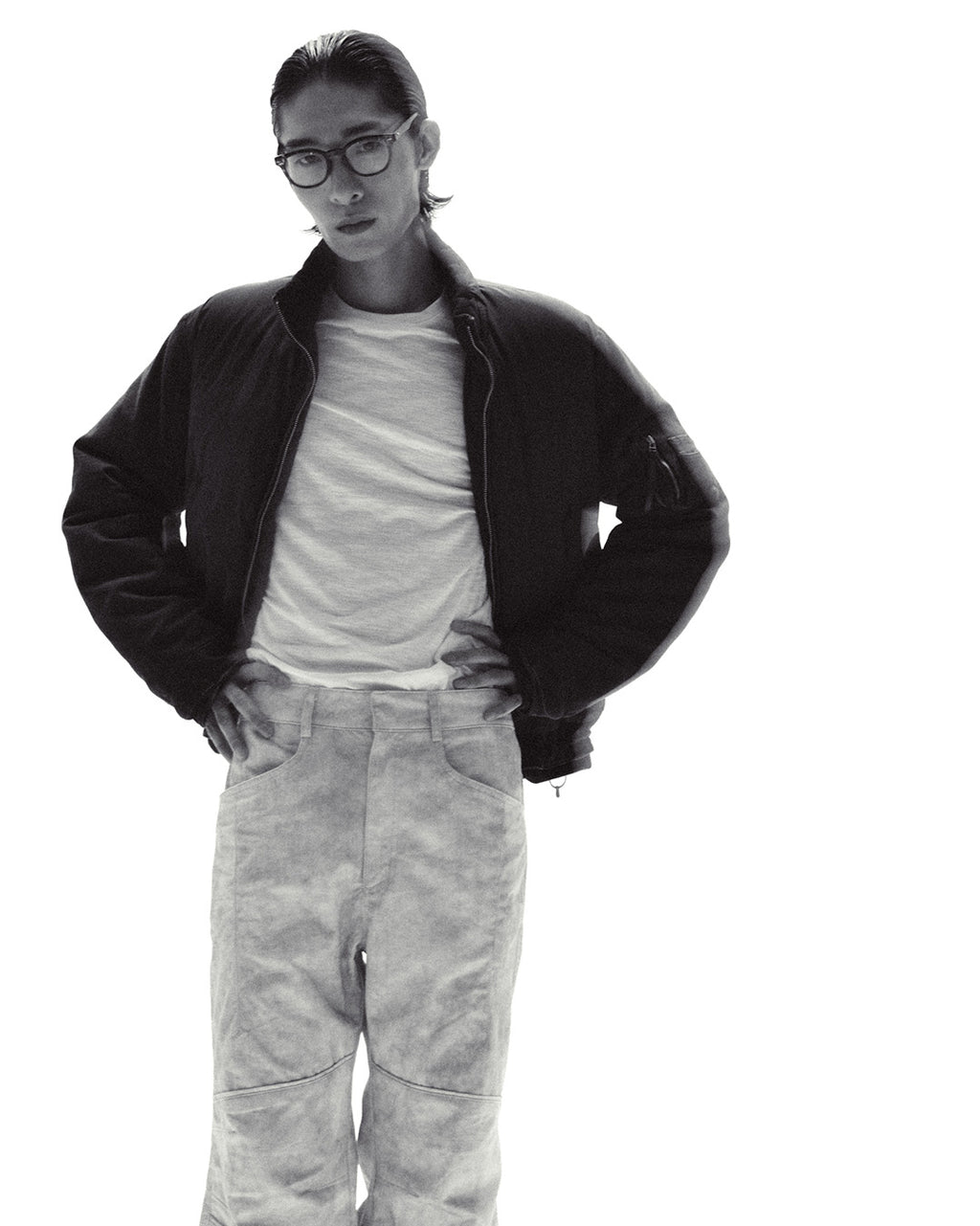 XLIM - Ep.8 01 Trousers (Light Gray) product image 19 | TRAB K-Fashion Australia