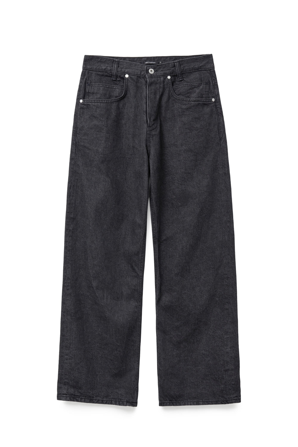 Hatchingroom - Regular Selvedge Jeans (Dark Grey) product image 1 | TRAB K-Fashion Australia