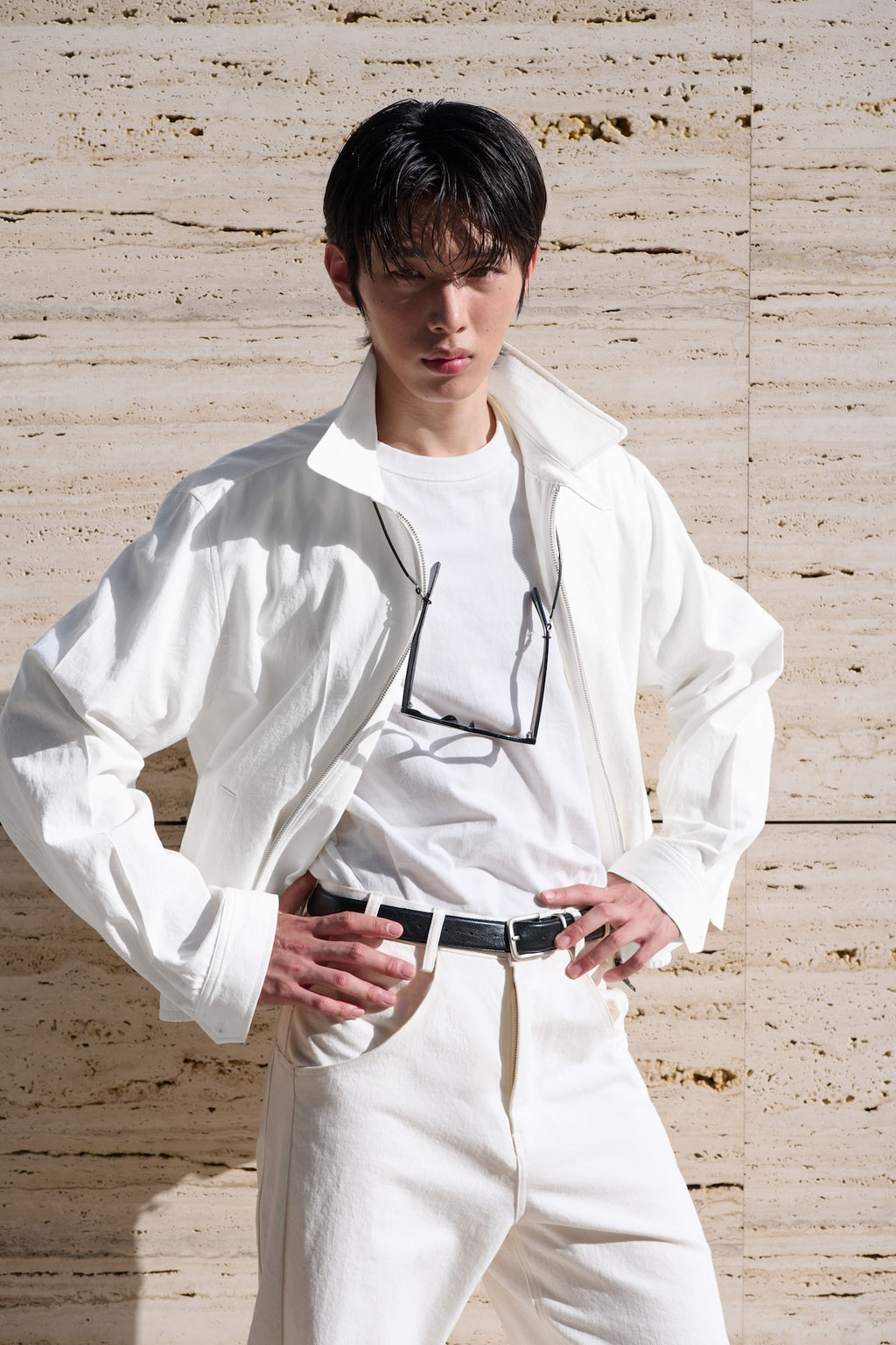 STU - Vintage Swing Jacket (White) product image 10 | TRAB K-Fashion Australia