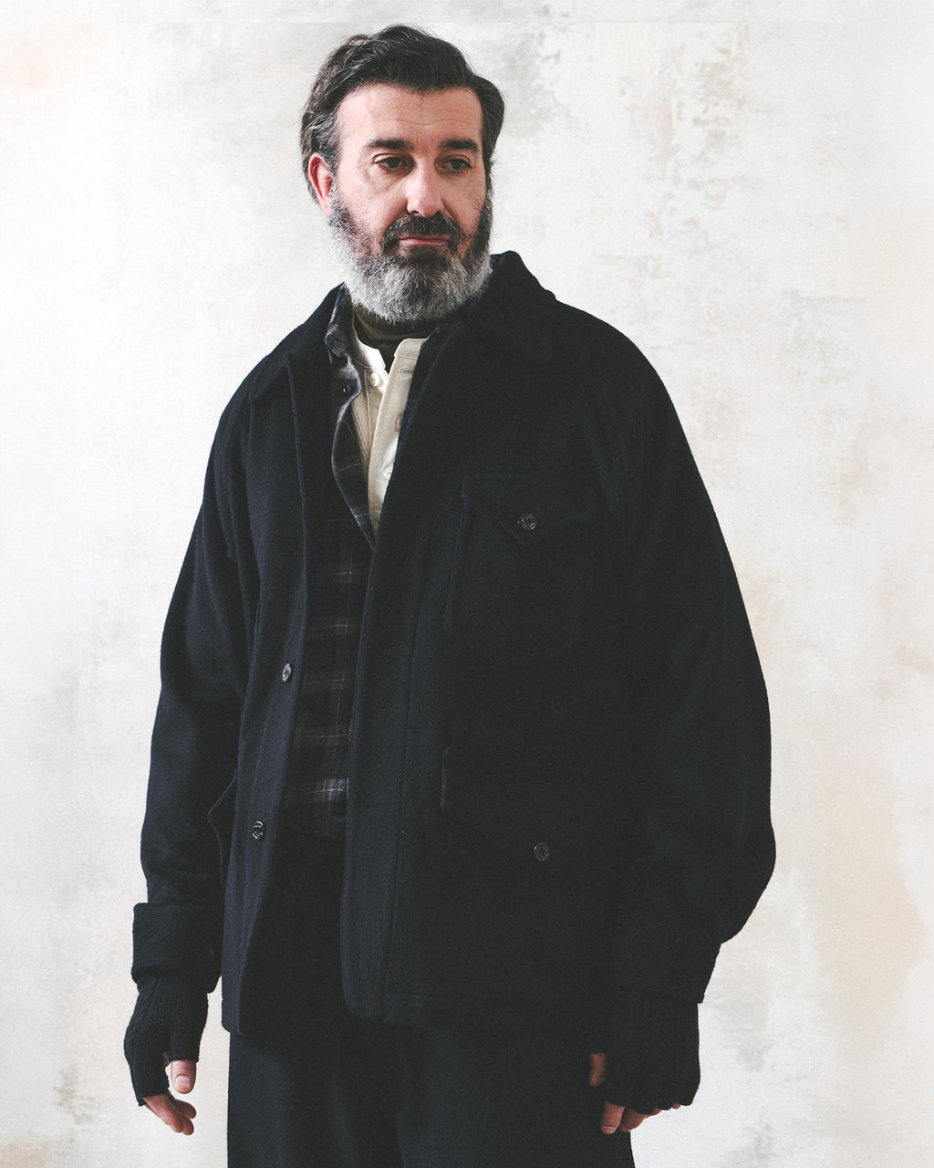 Eastlogue - Treasure Jacket (D.navy Wool) product image 2 | TRAB K-Fashion Australia