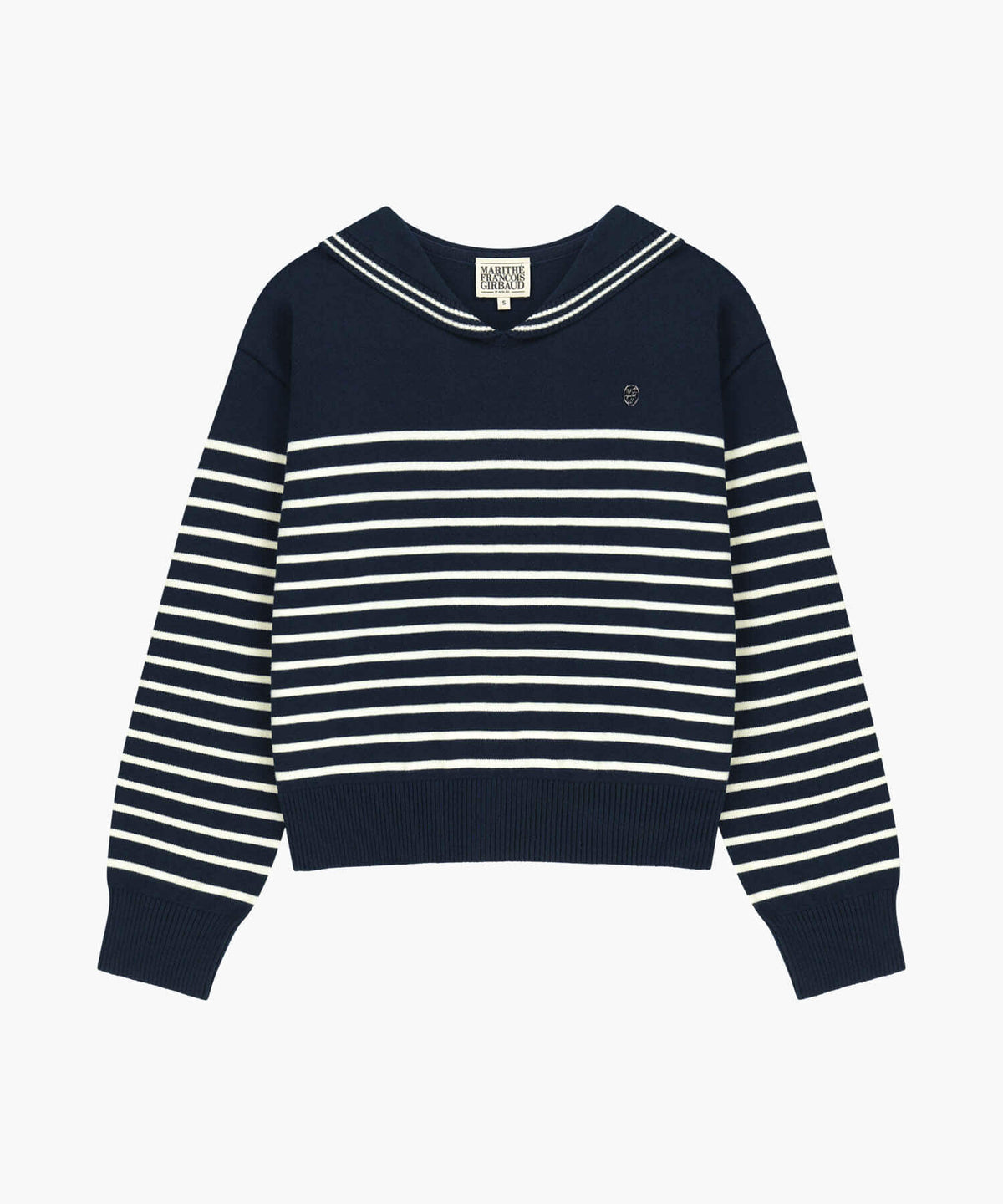 Marithe & Francois Girbaud - Sailor Knit Pullover (Navy) product image 6 | TRAB K-Fashion Australia
