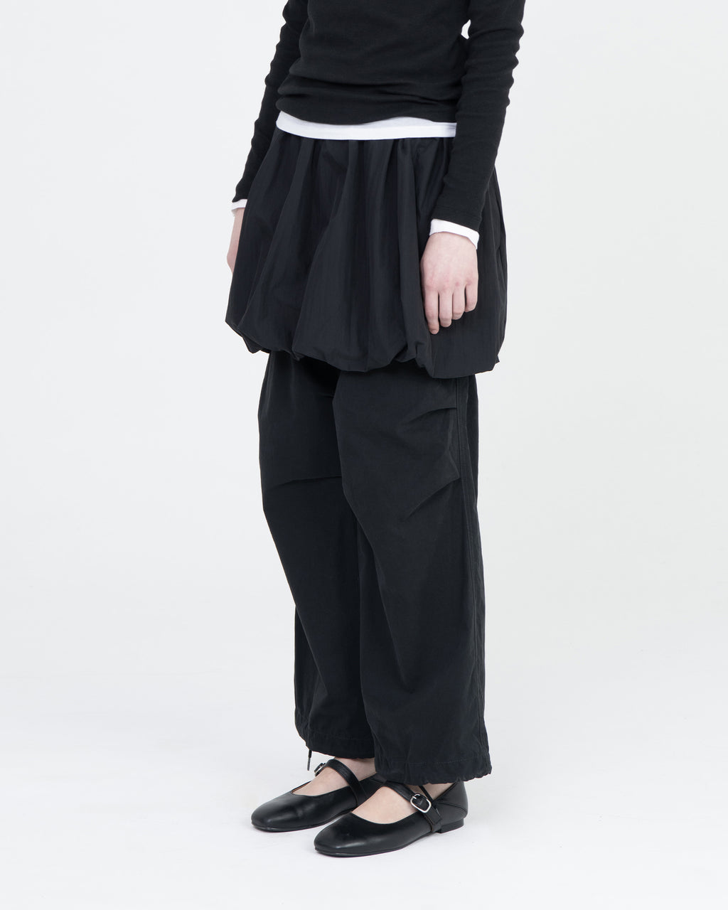 Brownyard - Balloon Skirt (Black) product image 3 | TRAB K-Fashion Australia