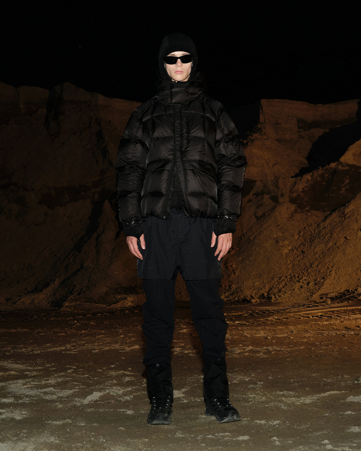 Eastlogue - Curved Utility Pants (Black) product image 5 | TRAB K-Fashion Australia