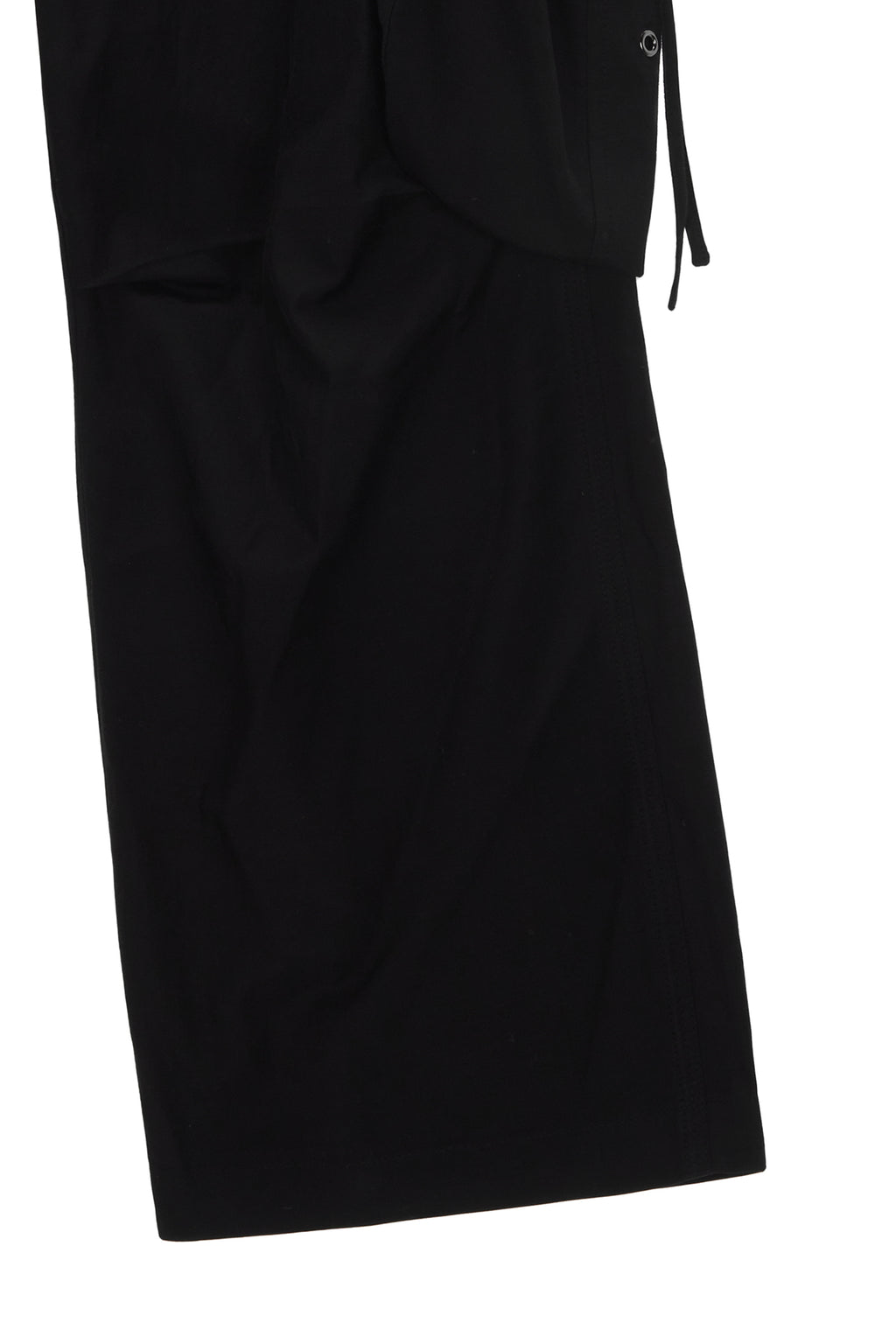 Matin Kim - String Point Big Pocket Cargo Pants (Black) product image 4 | TRAB K-Fashion Australia